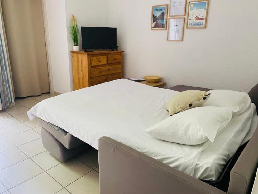 Studio T1 Bis , 4 Couchages Apartment Arreau Luaran gambar